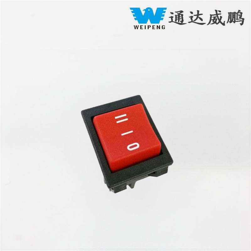 6-napainen 3-asentoinen kaksoisnollaus 16A suurvirtakytkin