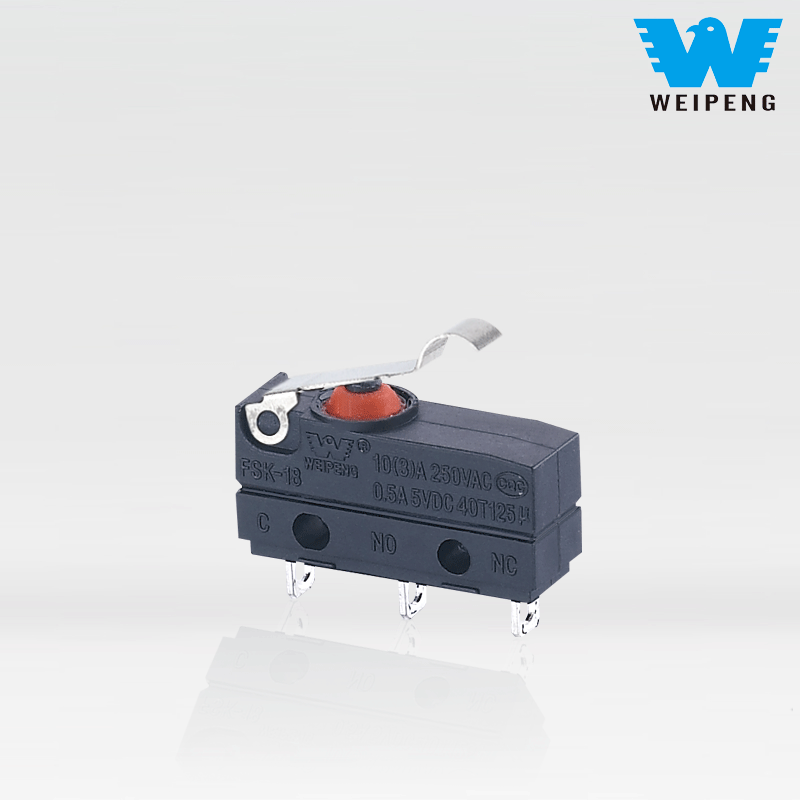 Astianpesukoneen toimistolaitteiden vedenpitävä mikrokytkin