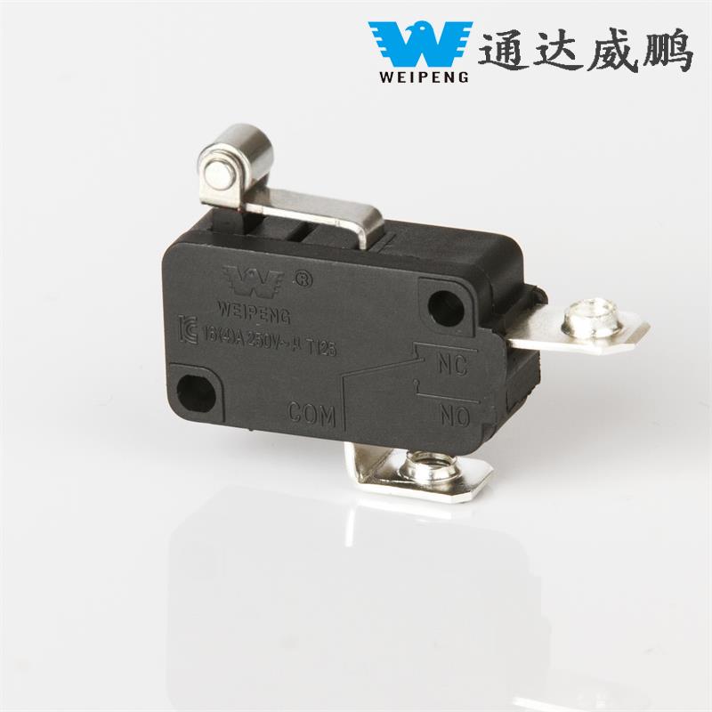 Tehdasmyynti 16A mikrokytkin Short Roller Micro Switch