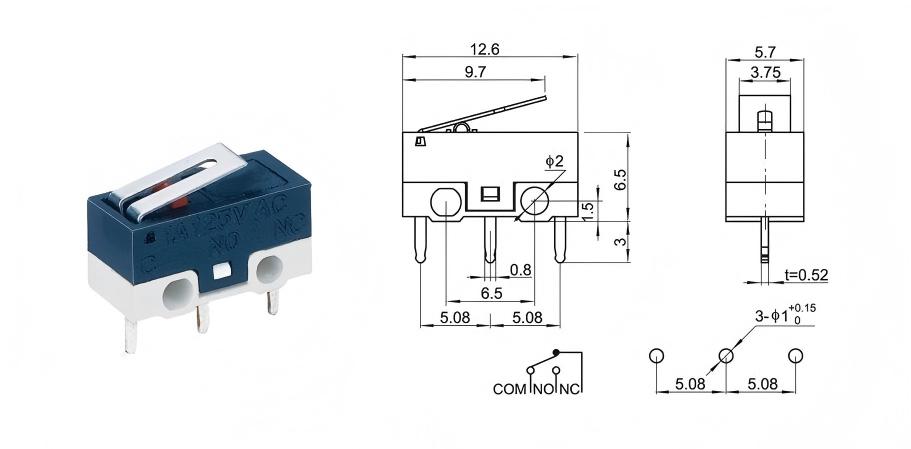 Smart Door Lock -hiirikytkin
